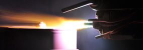 Plasma is a versatile, high flame temperature process used for sprayable ceramics