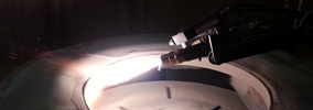 Oxy / Fuel thermal spray process